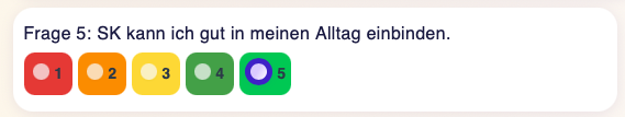 skalierte Frage